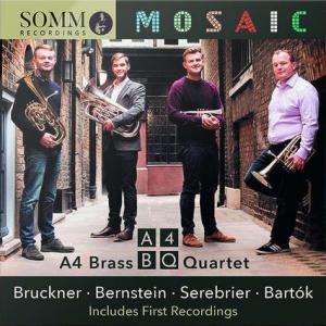 CD REVIEW   Mosaic  A4 Brass Quartet
